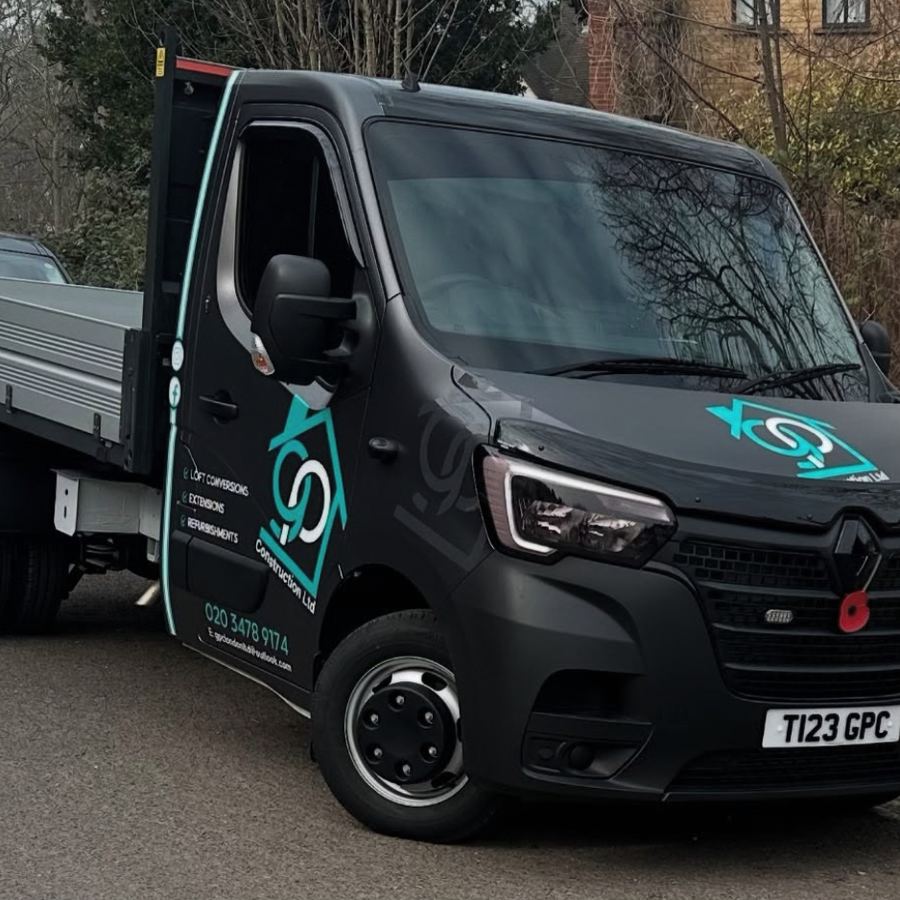 The GP Construction van, South London